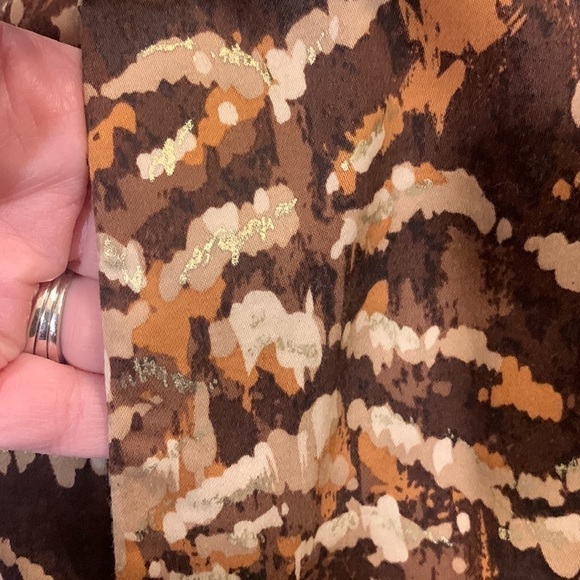 ALFRED DUNNER Animal Print Long Sleeve Zip Front lightweight Jacket Coat Size 20 - Picture 11 of 15